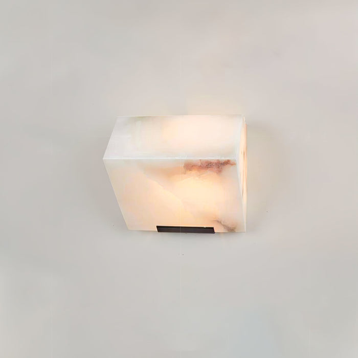 Alabaster Staircase Plug-in Wall Lamp Vakkerlight
