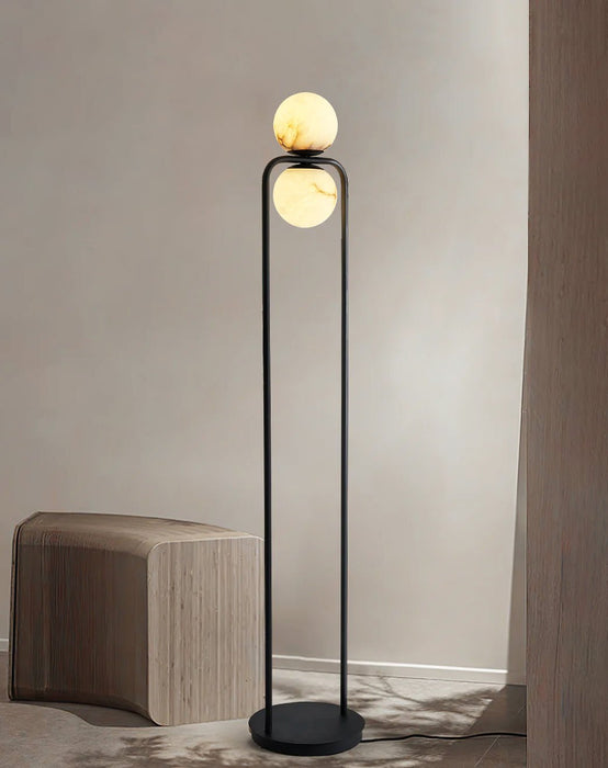 Alabaster Tribeca Floor Lamp Vakkerlight