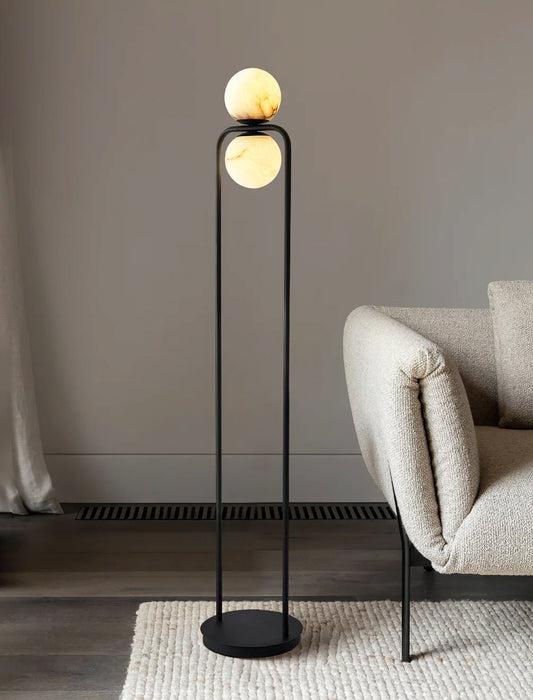 Alabaster Tribeca Floor Lamp Vakkerlight