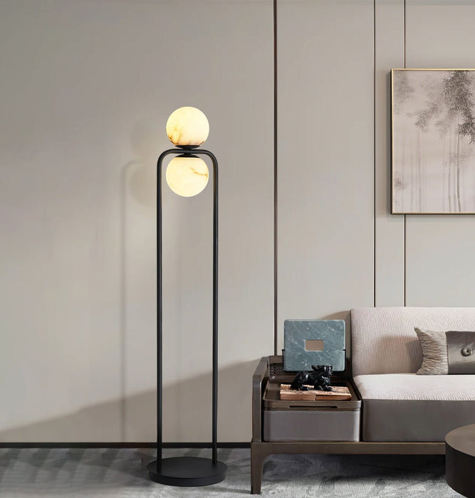 Alabaster Tribeca Floor Lamp Vakkerlight