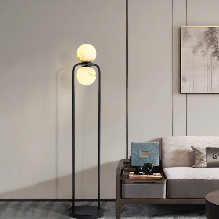 Alabaster Tribeca Floor Lamp Vakkerlight