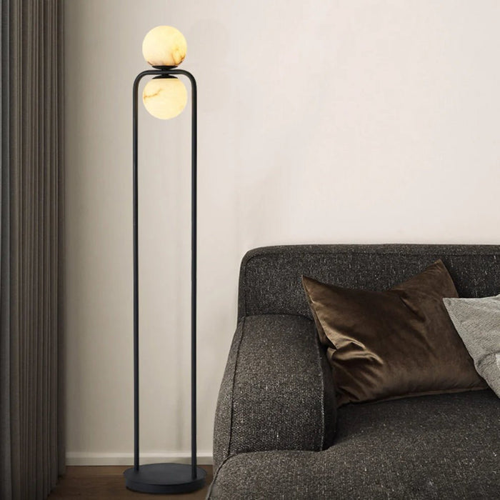 Alabaster Tribeca Floor Lamp Vakkerlight