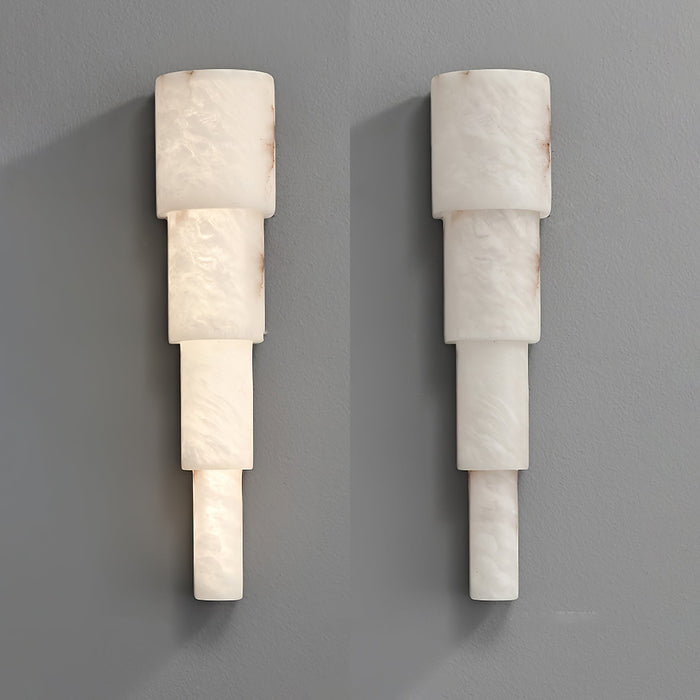 Alba Cascade Alabaster Wall Sconce Vakkerlight