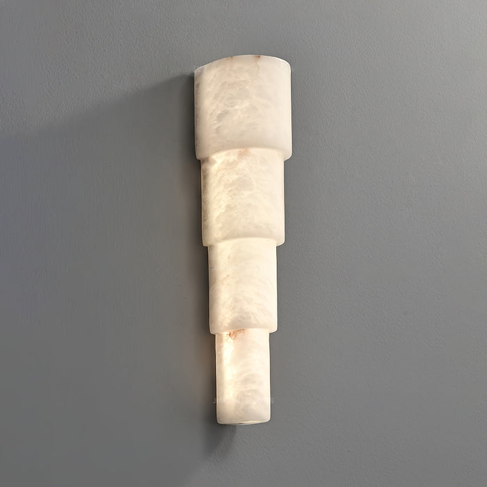 Alba Cascade Alabaster Wall Sconce Vakkerlight