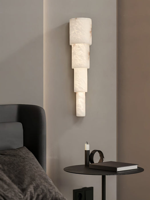 Alba Cascade Alabaster Wall Sconce Vakkerlight