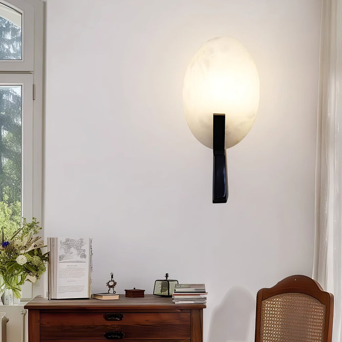 Alice Alabaster Plug-in Wall Lamp Vakkerlight