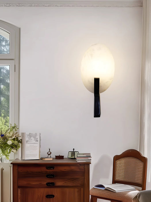 Alice Alabaster Plug-in Wall Lamp Vakkerlight