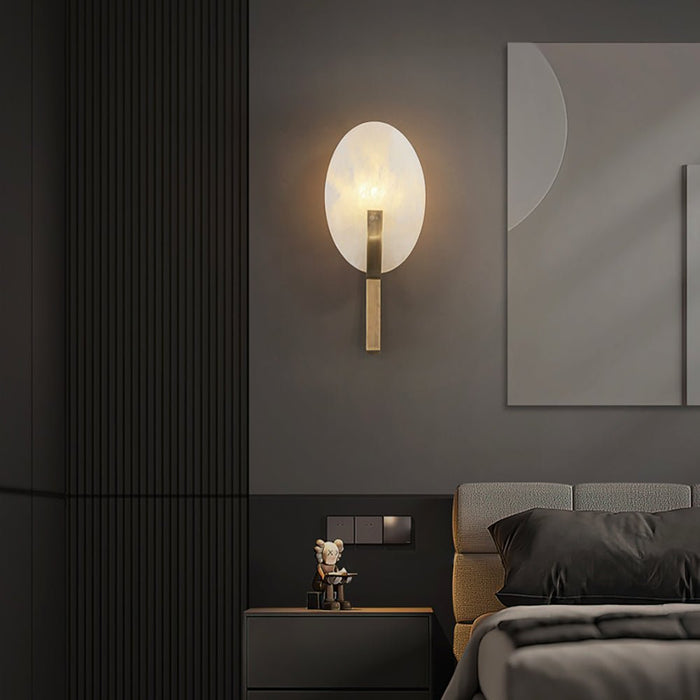 Alice Alabaster Plug-in Wall Lamp Vakkerlight