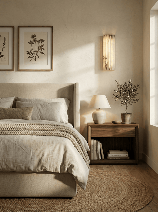 Alvia Alabaster Wall Light Vakkerlight