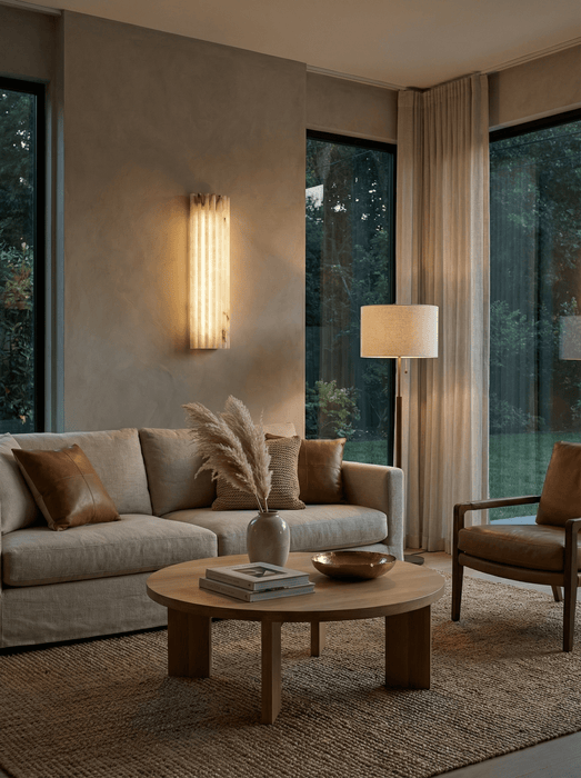 Alvia Alabaster Wall Light Vakkerlight