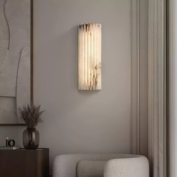 Alvia Alabaster Wall Light Vakkerlight