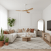 Amelia Ceiling Fan Vakkerlight