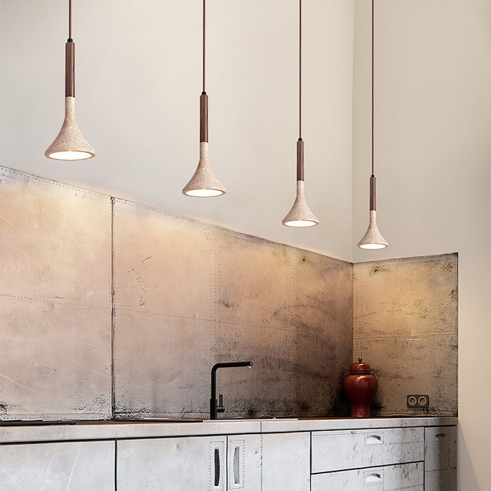 Aplomb Travertine Pendant Lamp Vakkerlight