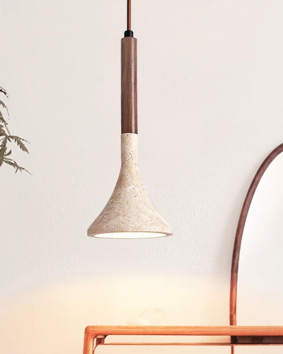 Aplomb Travertine Pendant Lamp Vakkerlight