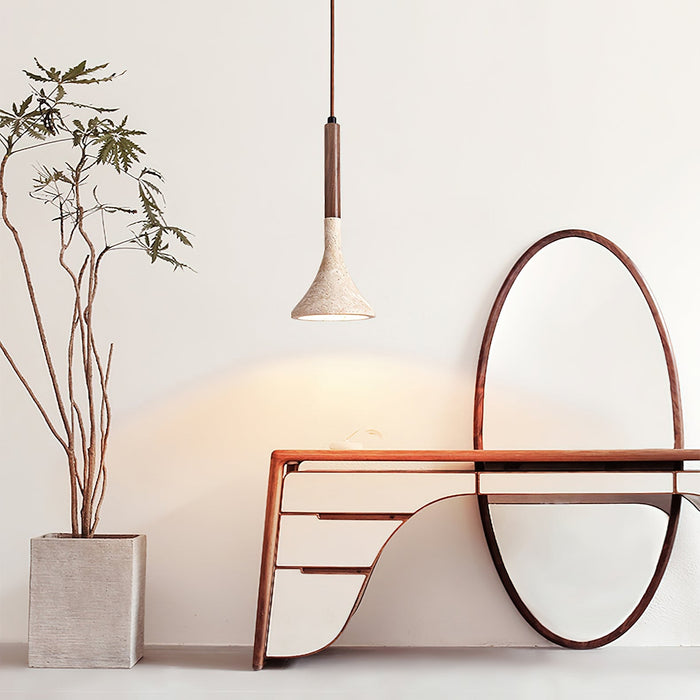 Aplomb Travertine Pendant Lamp Vakkerlight