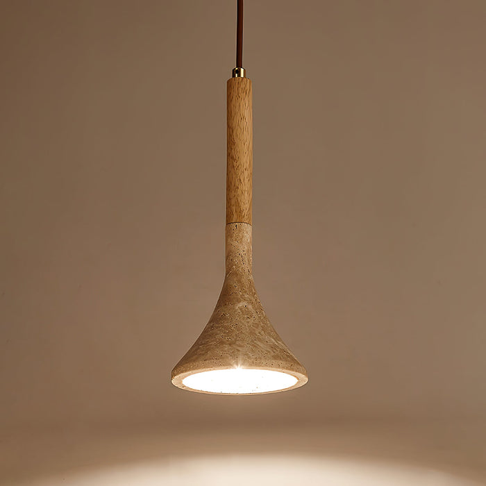 Aplomb Travertine Pendant Lamp Vakkerlight