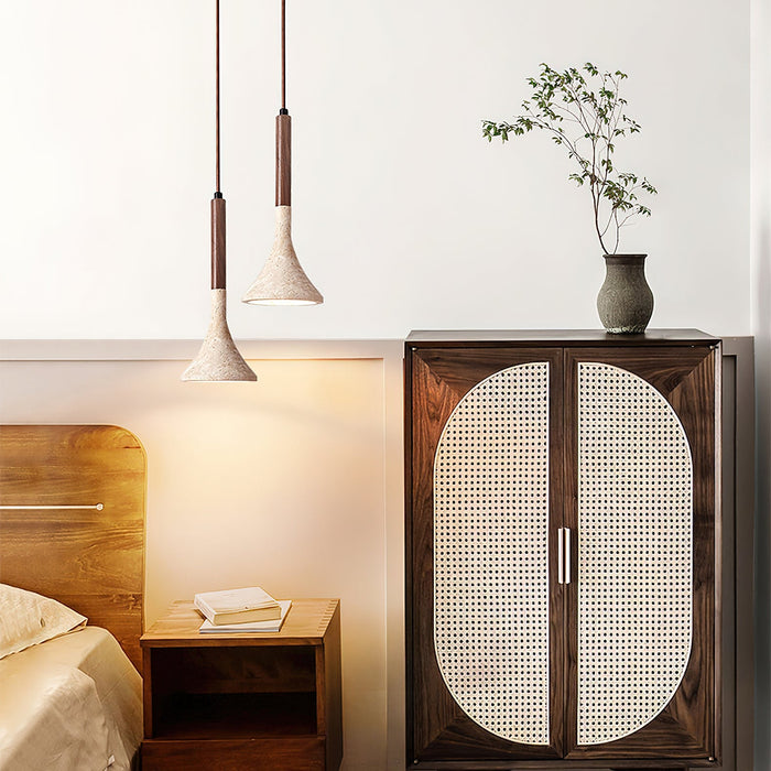 Aplomb Travertine Pendant Lamp Vakkerlight