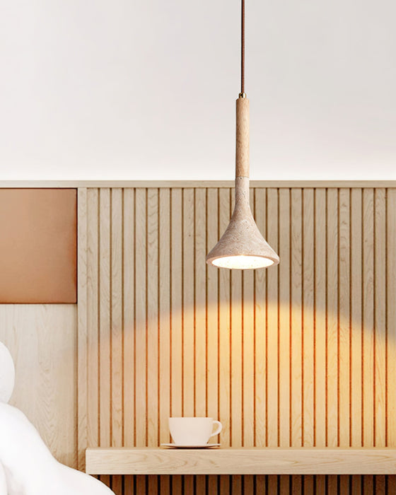 Aplomb Travertine Pendant Lamp Vakkerlight