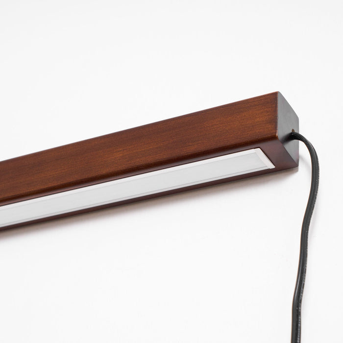 Arlo Linear Wood Plug-in Wall Light Vakkerlight