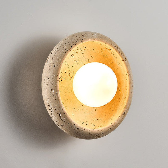 Arlo Travertine Wall Light Vakkerlight