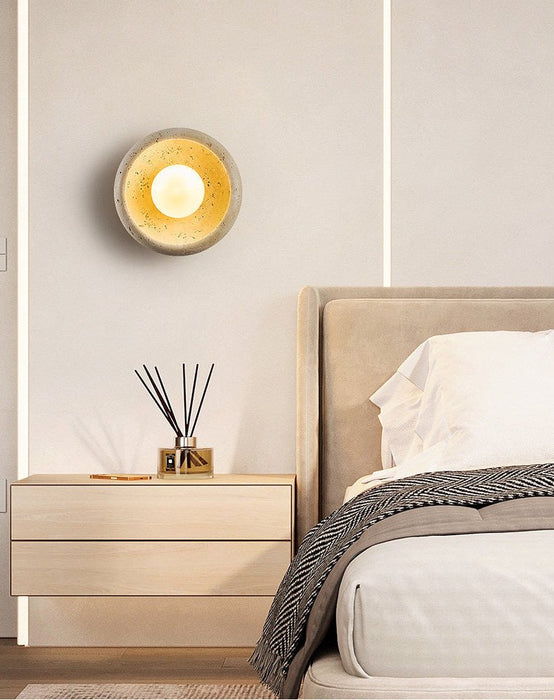 Arlo Travertine Wall Light Vakkerlight