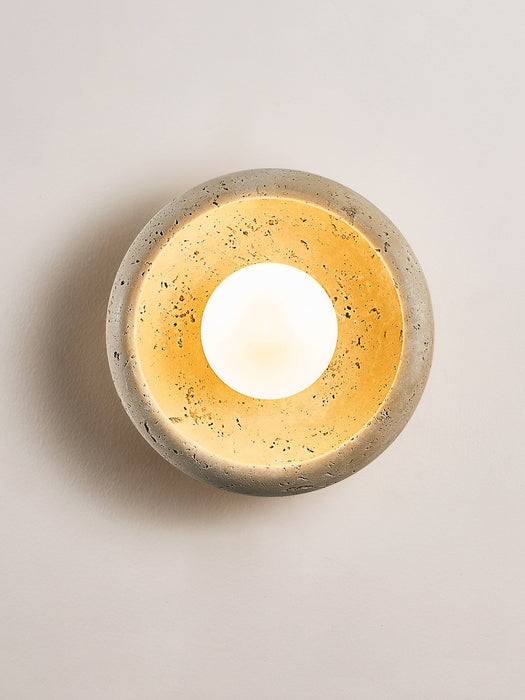 Arlo Travertine Wall Light Vakkerlight