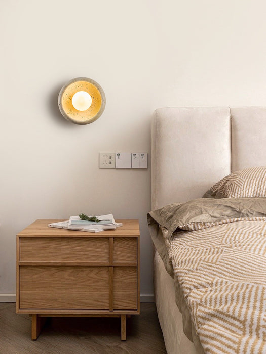 Arlo Travertine Wall Light Vakkerlight