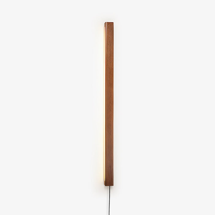 Arlo Linear Wood Plug-in Wall Light Vakkerlight