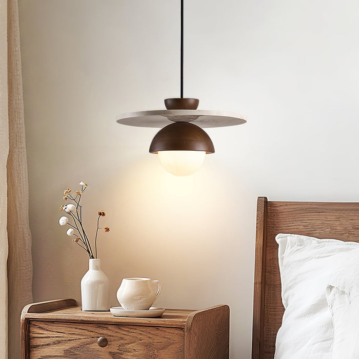 Arlo Travertine Pendant Light Vakkerlight