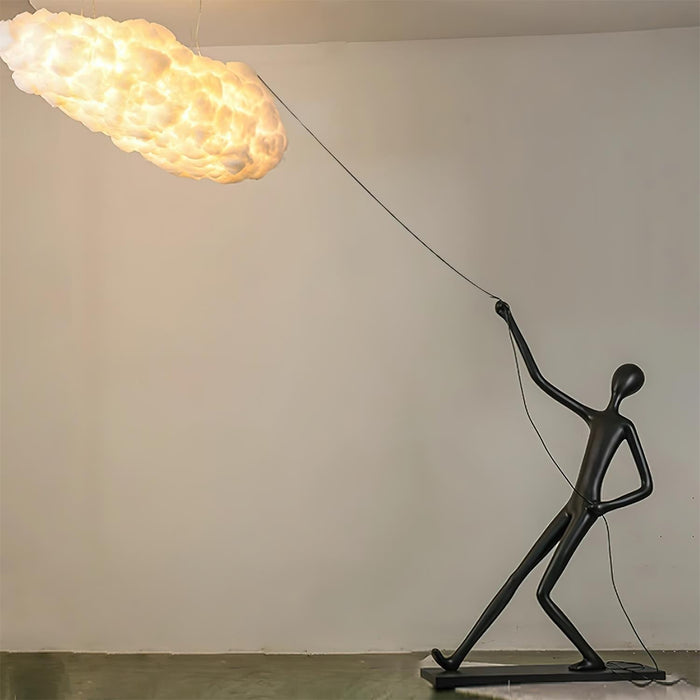 Atlas Cloud Sculpture Floor Lamp Vakkerlight