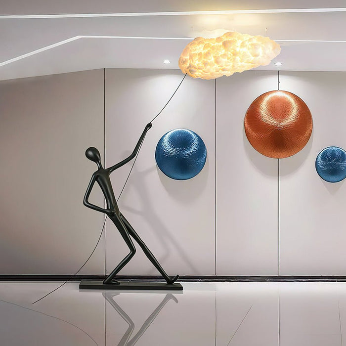 Atlas Cloud Sculpture Floor Lamp Vakkerlight