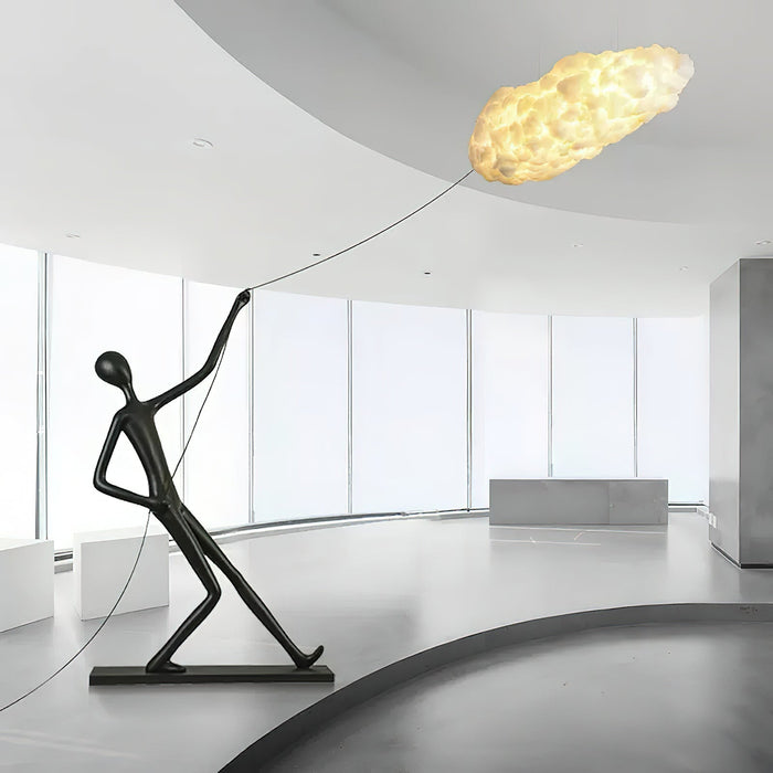 Atlas Cloud Sculpture Floor Lamp Vakkerlight