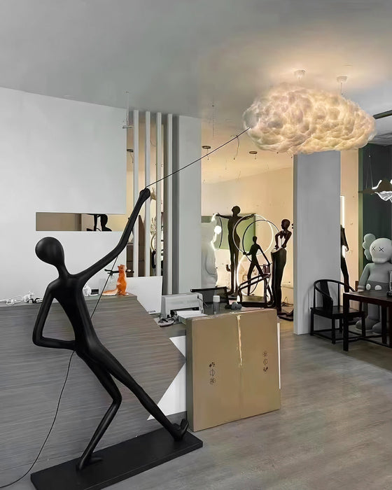 Atlas Cloud Sculpture Floor Lamp Vakkerlight