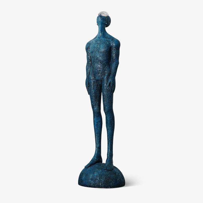 Atlas Guardian Sculpture Floor Ornaments Vakkerlight