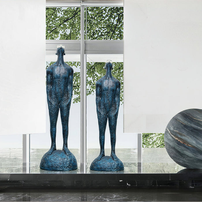 Atlas Guardian Sculpture Floor Ornaments Vakkerlight