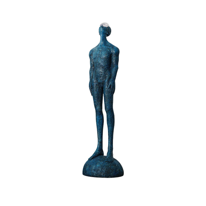 Atlas Guardian Sculpture Floor Ornaments Vakkerlight