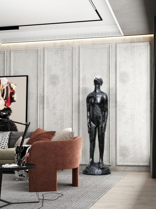 Atlas Guardian Sculpture Floor Ornaments Vakkerlight