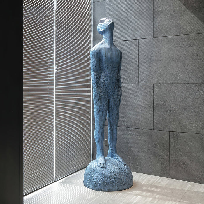 Atlas Guardian Sculpture Floor Ornaments Vakkerlight