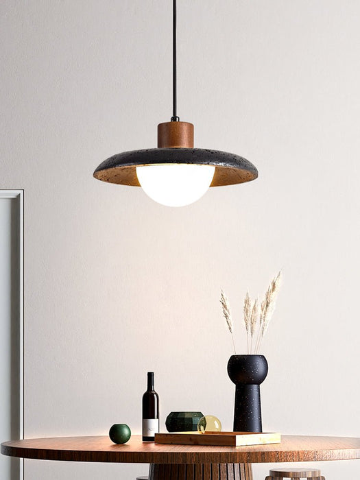 Atria Stone Dome Pendant Lamp Vakkerlight