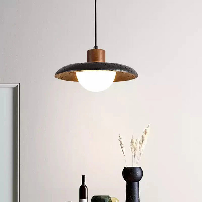 Atria Stone Dome Pendant Lamp Vakkerlight