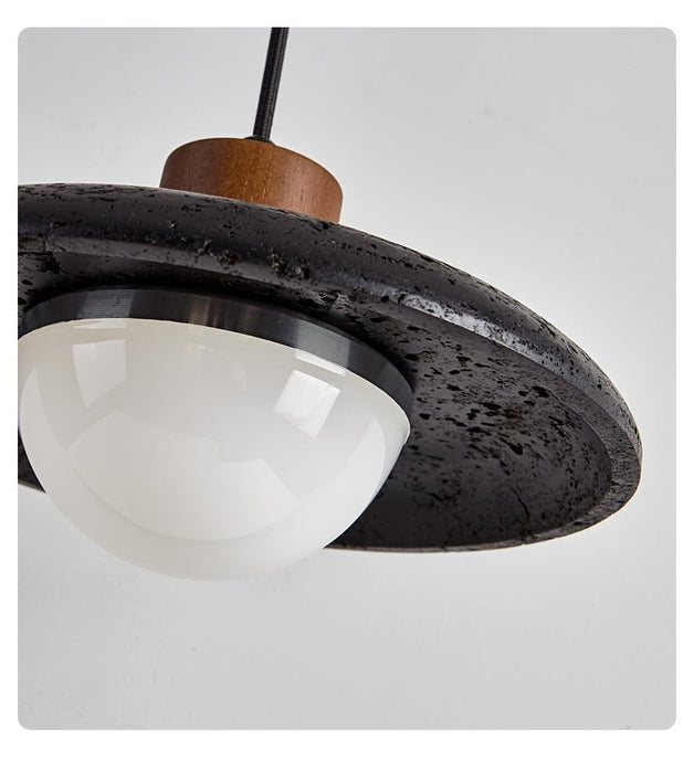 Atria Stone Dome Pendant Lamp Vakkerlight