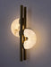 Aurelia Dual Disc Alabaster Sconce Vakkerlight