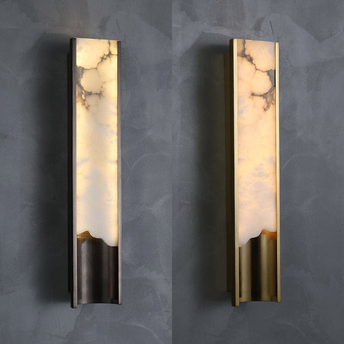 Aurelia Vein Alabaster Wall Light Vakkerlight