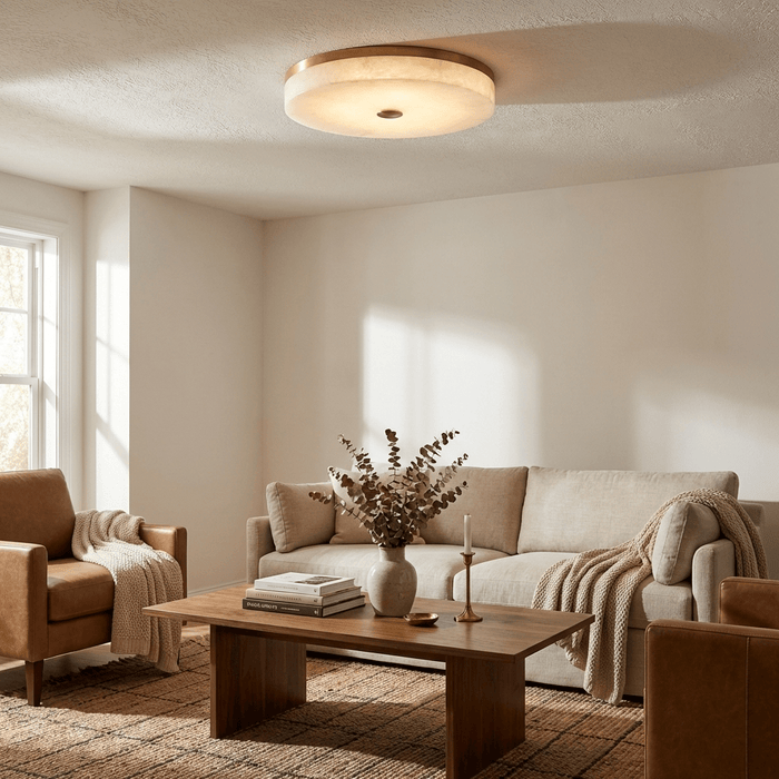 Aurelia Alabaster Ceiling Light Vakkerlight