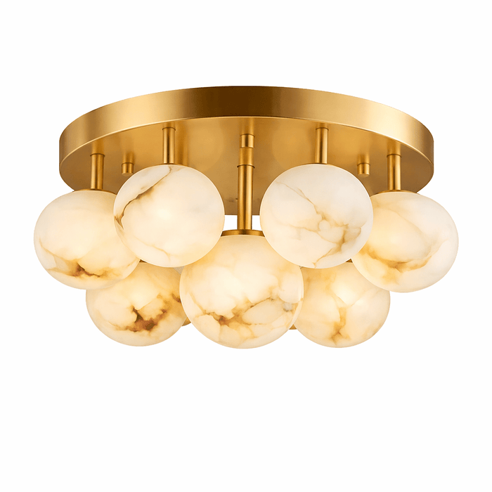 Aurelia Alabaster Globe Ceiling Light Vakkerlight
