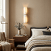 Aurelia Double Panel Alabaster Wall Light Vakkerlight