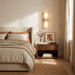Aurelia Double Panel Alabaster Wall Light Vakkerlight