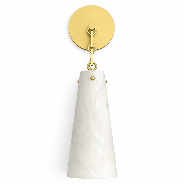Aurelian Tapered Alabaster Wall Sconce Vakkerlight