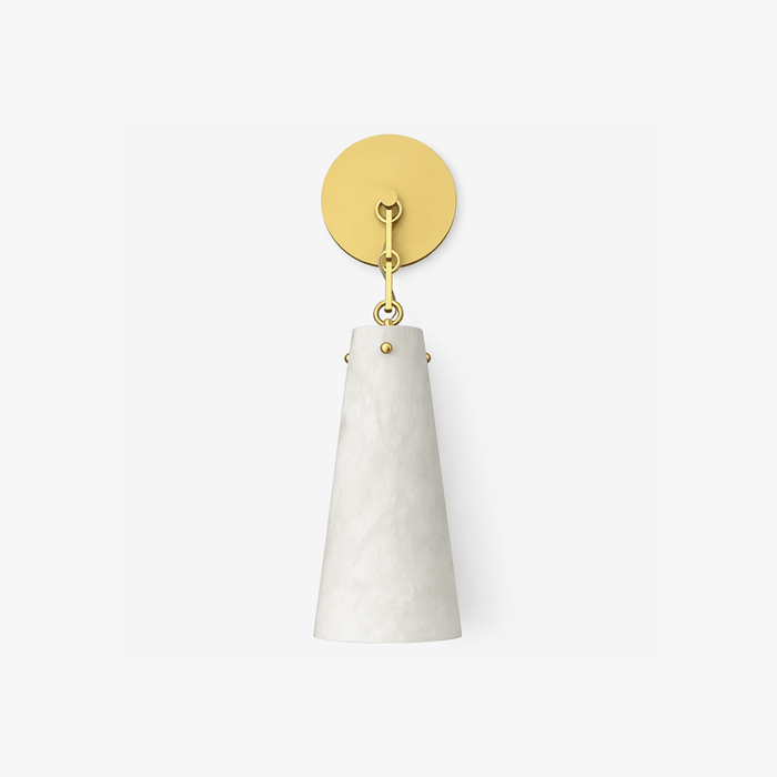 Aurelian Tapered Alabaster Wall Sconce Vakkerlight