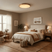 Aureon Alabaster Round Ceiling Lamp Vakkerlight